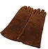 brown welding gloves